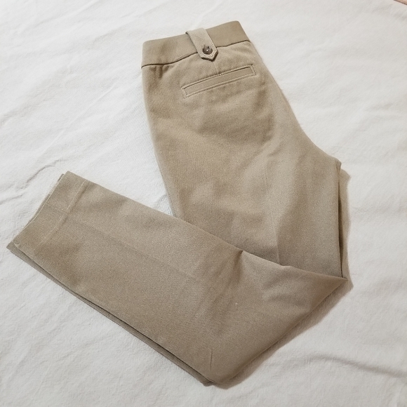 Banana Republic martin fit cropped neutral brown tan size 4 pants - Picture 11 of 11